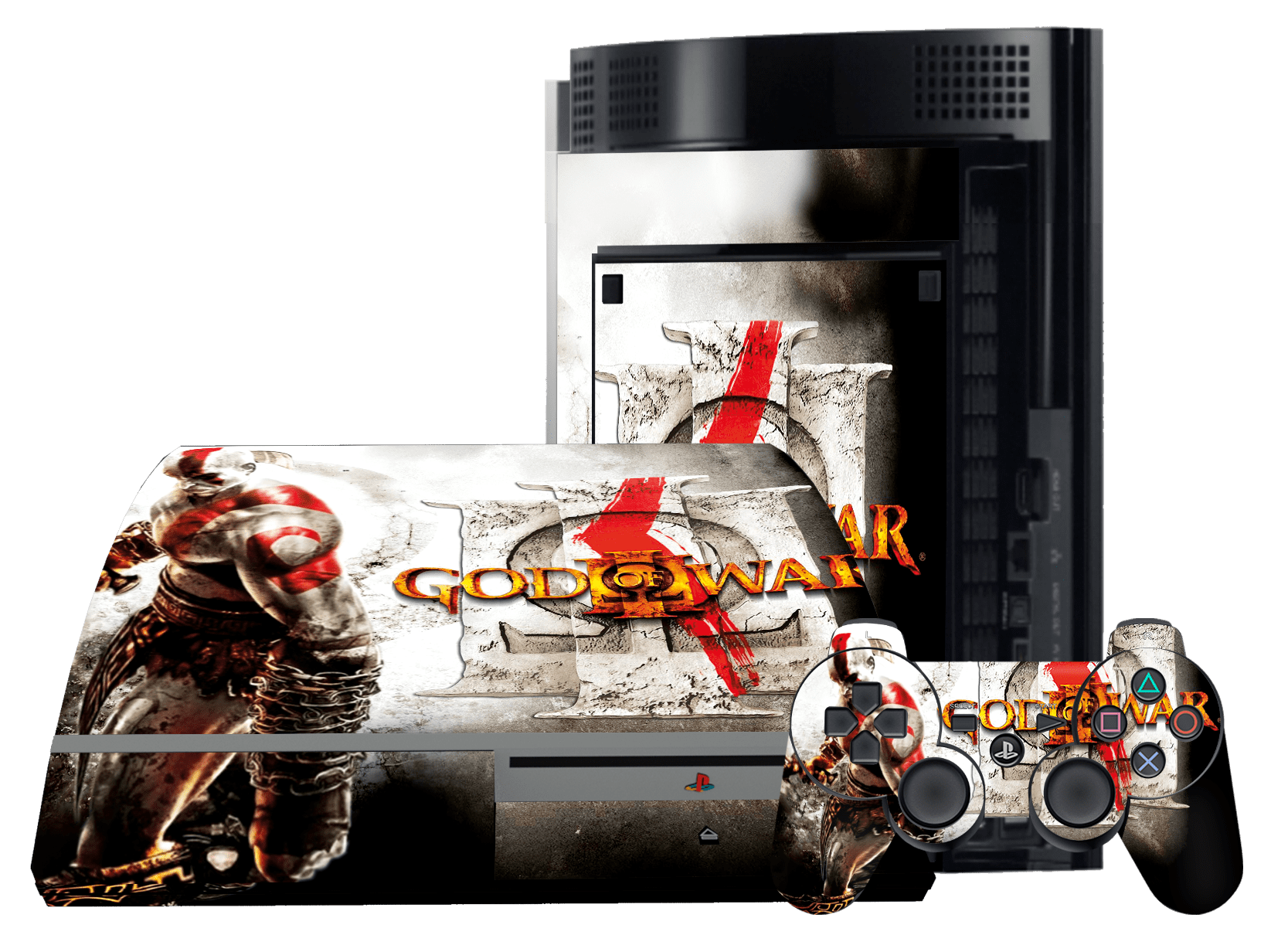 God of War III Skin Playstation 3 Fat