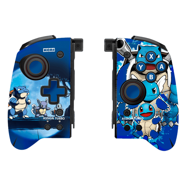 Pokemon Squirtle Nintendo Switch Hori Split Pad Pro Skin Xonebrand