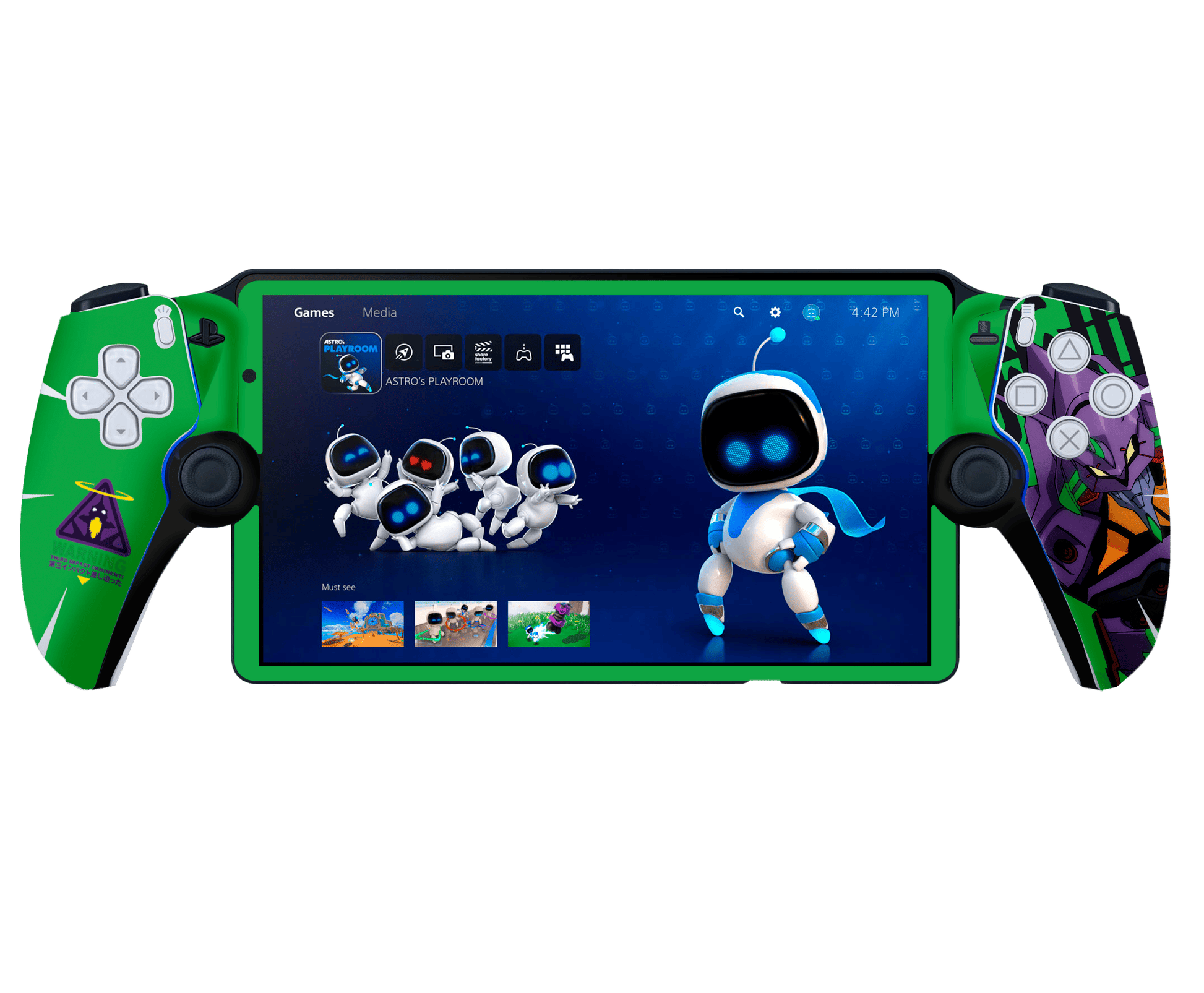 Evangelion eva 01 Skin Playstation Portal