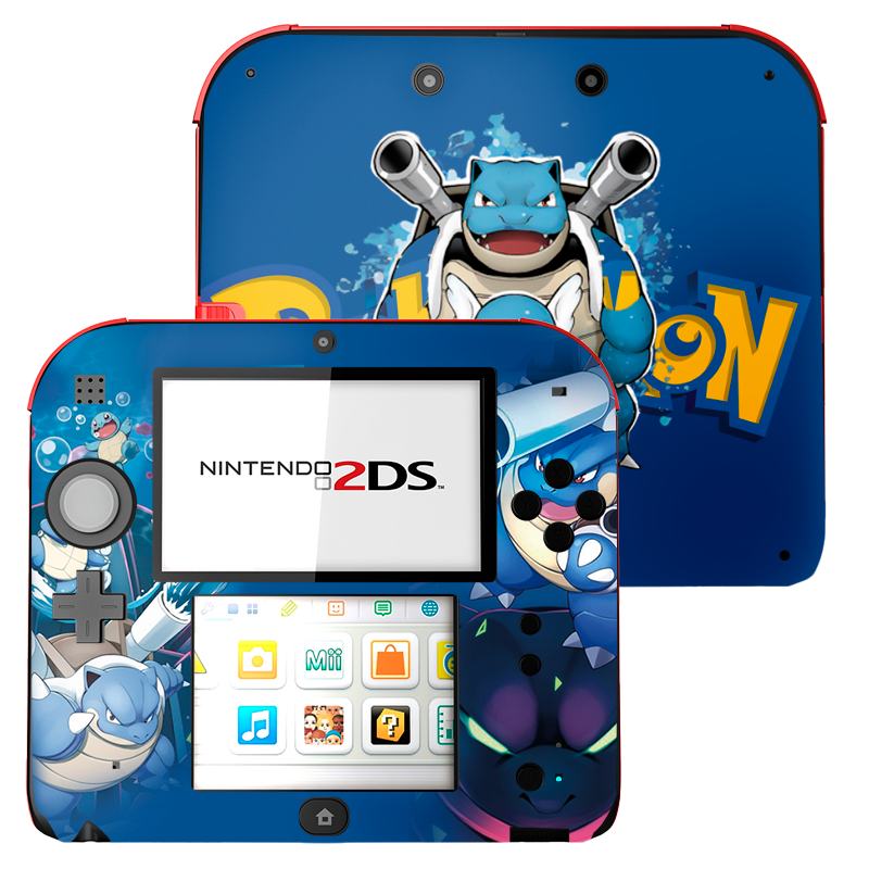 Pokemon Squirtle Nintendo 2DS Skin