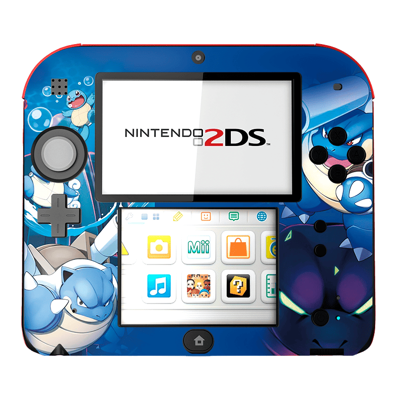 Pokemon Squirtle Nintendo 2DS Skin