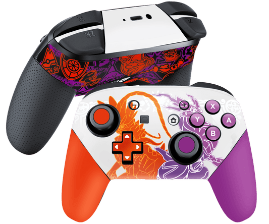 Pokemon Scarlet & Violet Skin Nintendo Switch Pro Controller Xonebrand