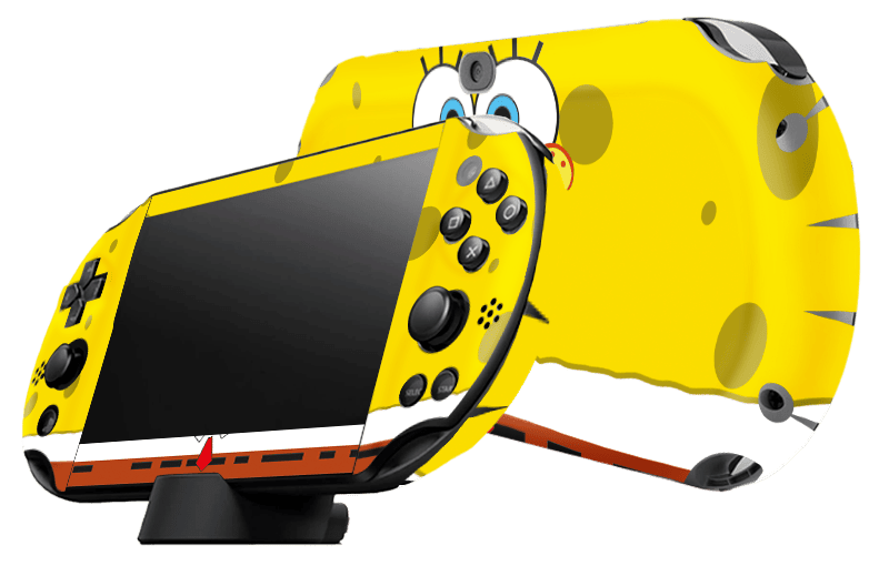 Bob Esponja Skin Playstation Portable PSVita Slim Xonebrand