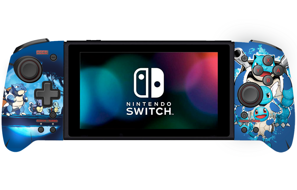 Pokemon Squirtle Skin Nintendo Switch Hori Control