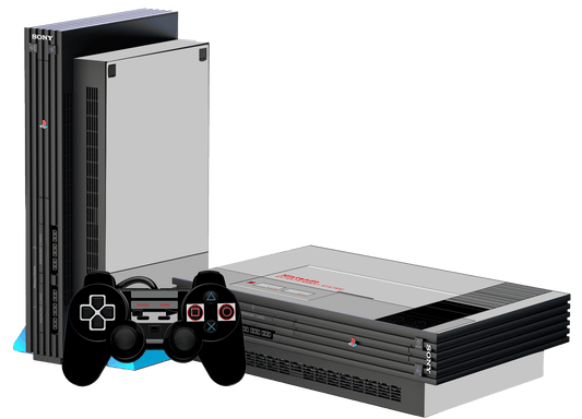 NES PS2 Fat Bundle Skin