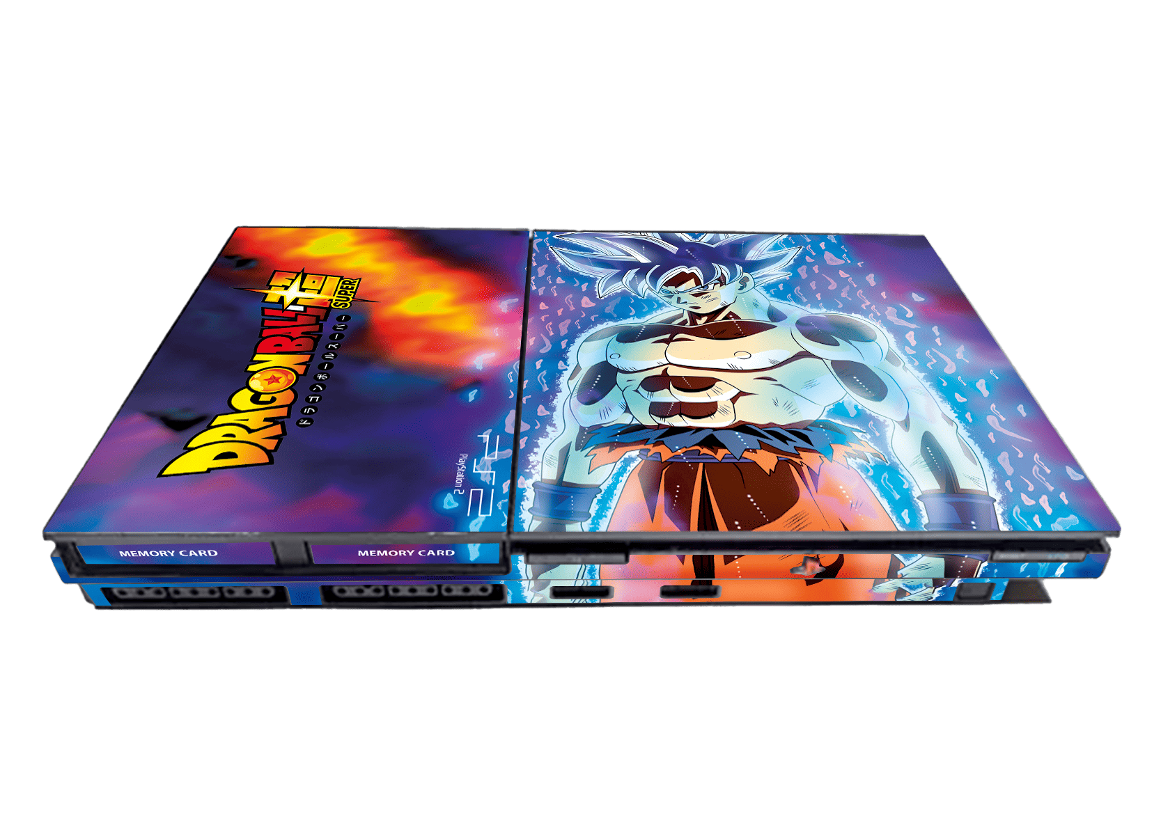 Dragon Ball Goku Super Skin Playstation 2 Slim Xonebrand