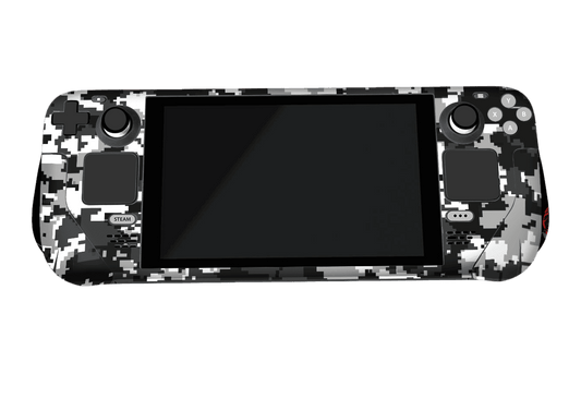 Camuflado Negro Steam Deck Skin