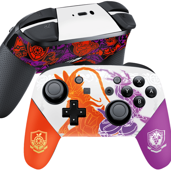 Pokemon Scarlet & Violet Skin Nintendo Switch Pro Controller