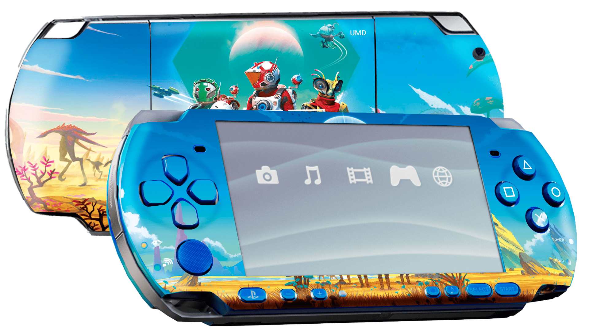 No Man's Sky Skin Playstation Portable (PSP) Xonebrand
