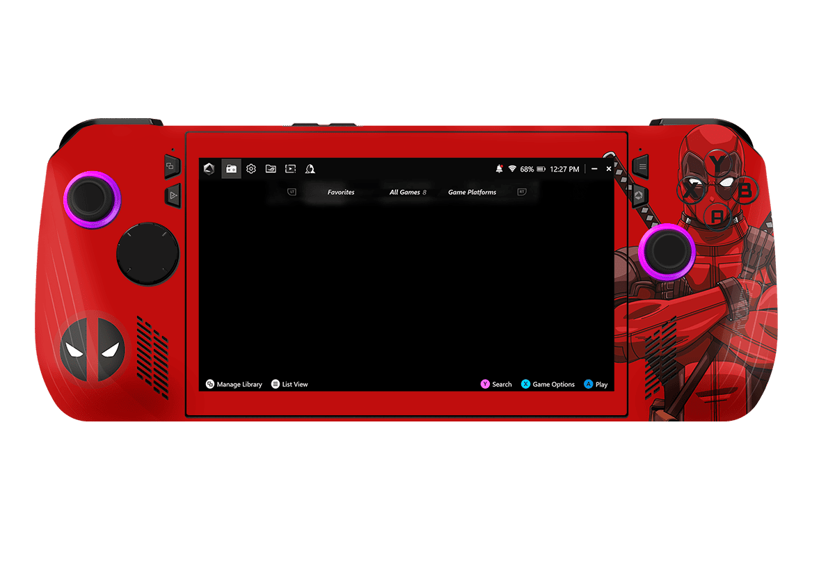 Skin para ASUS Rog Ally X edición Deadpool – Xonebrand