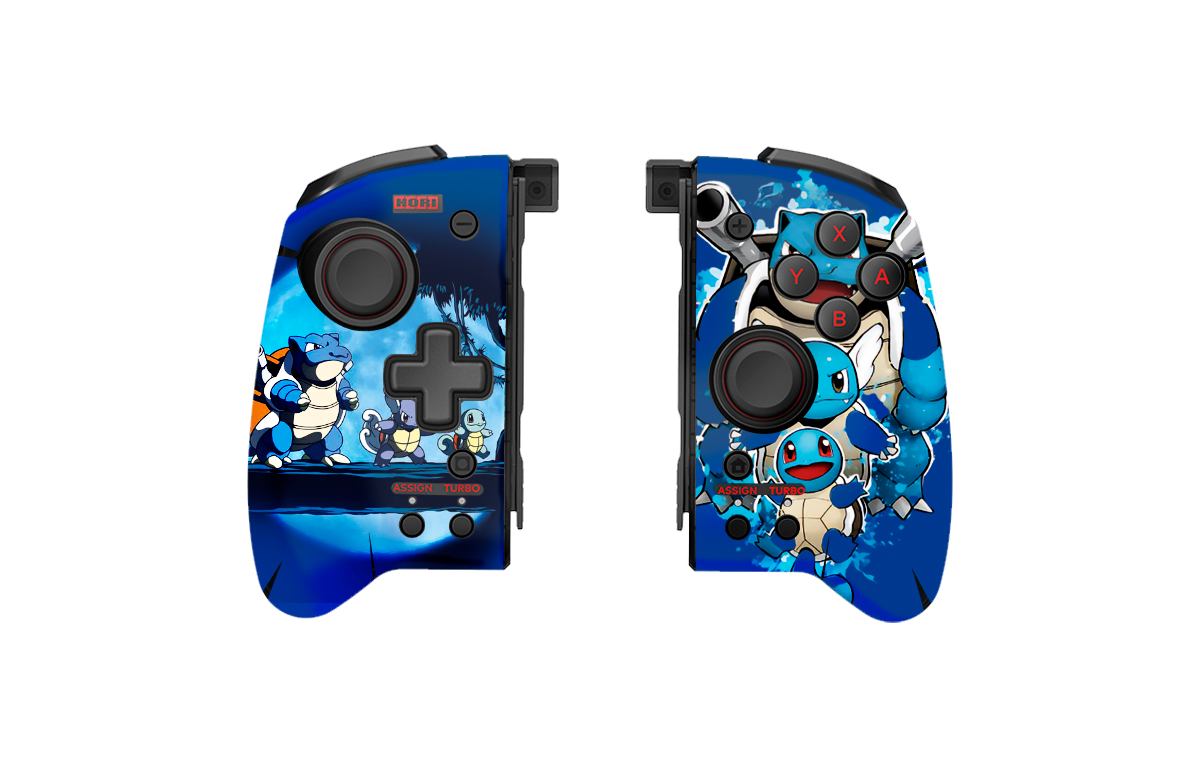 Pokemon Squirtle Skin Nintendo Switch Hori Control