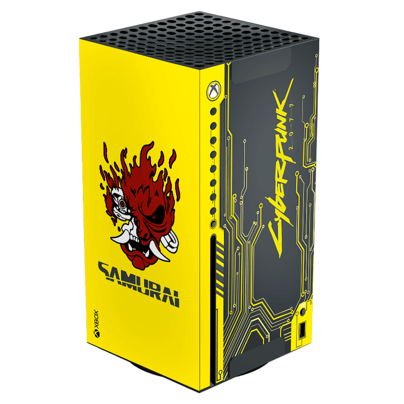 Cyberpunk 2077 Xbox Series X Skin Xonebrand