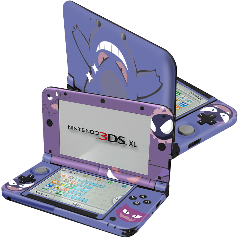 Pokemon Gengar Skin Nintendo 3Ds XL (2012)