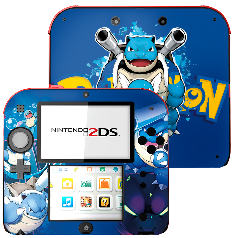 Pokemon Squirtle Nintendo 2DS Skin