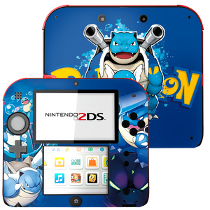 Pokemon Squirtle Nintendo 2DS Skin