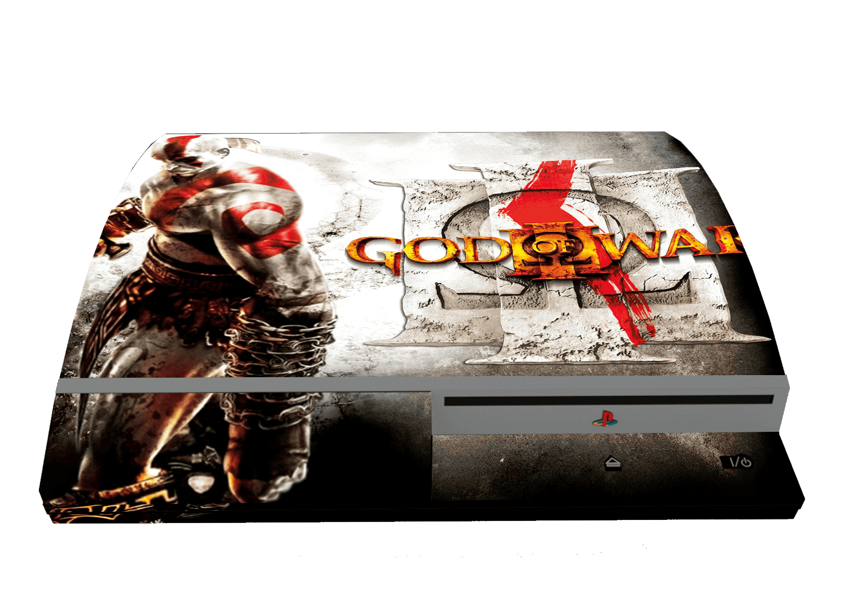 God of War 3 PS3 Fat Bundle Skin