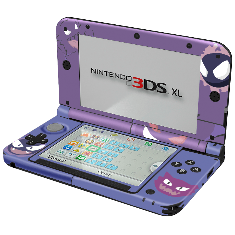 Pokemon Gengar Skin Nintendo 3Ds XL (2012)