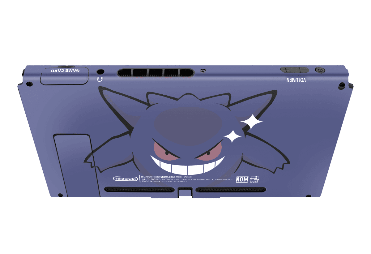 Pokemon Gengar Skin Nintendo Switch (2017) Xonebrand