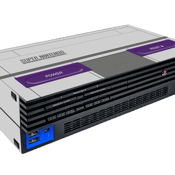 SNES Skin Playstation 2 Fat
