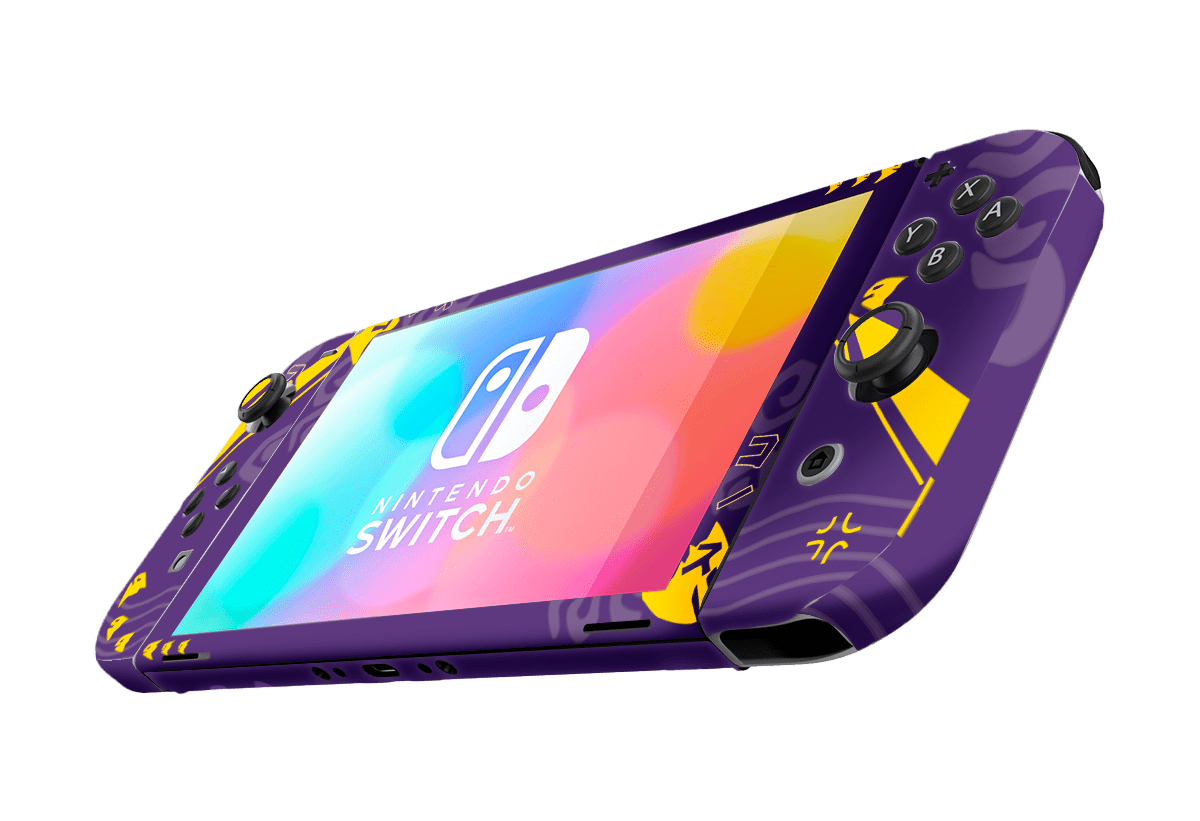 Pokemon Gastly Skin Nintendo Switch OLED (2021) Xonebrand