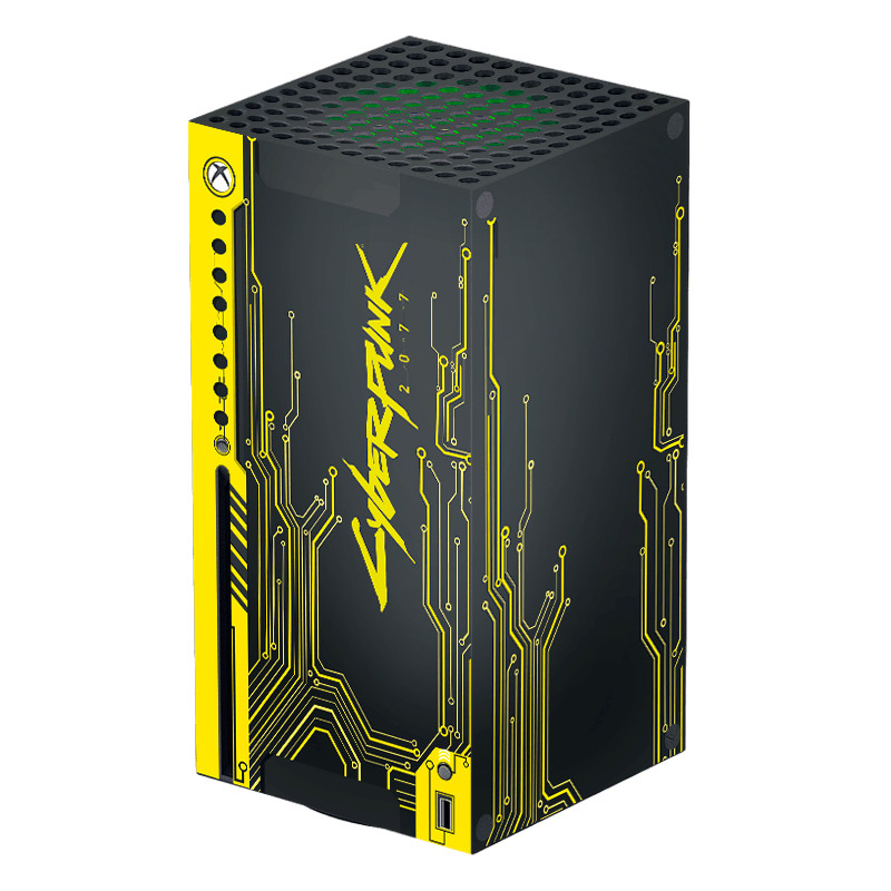 Cyberpunk 2077 Xbox Series X Skin Xonebrand