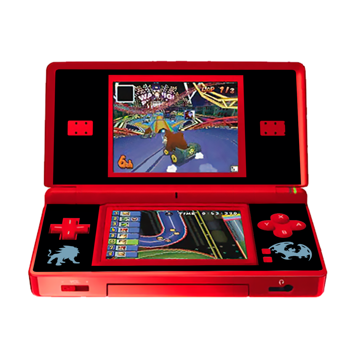 Pokemon Sol & Luna Skin Nintendo DS Lite Xonebrand