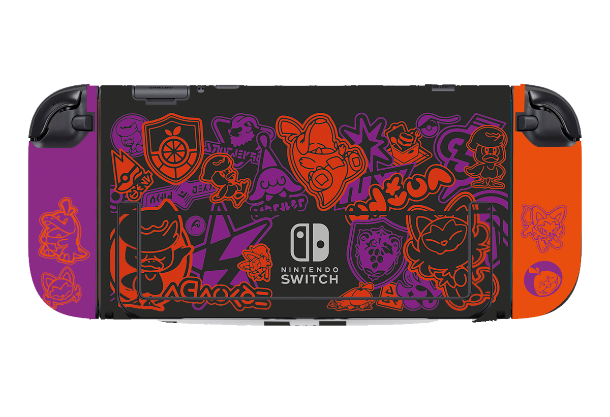 Pokemon Scarlet & Violet Skin Nintendo Switch 2 (2025)