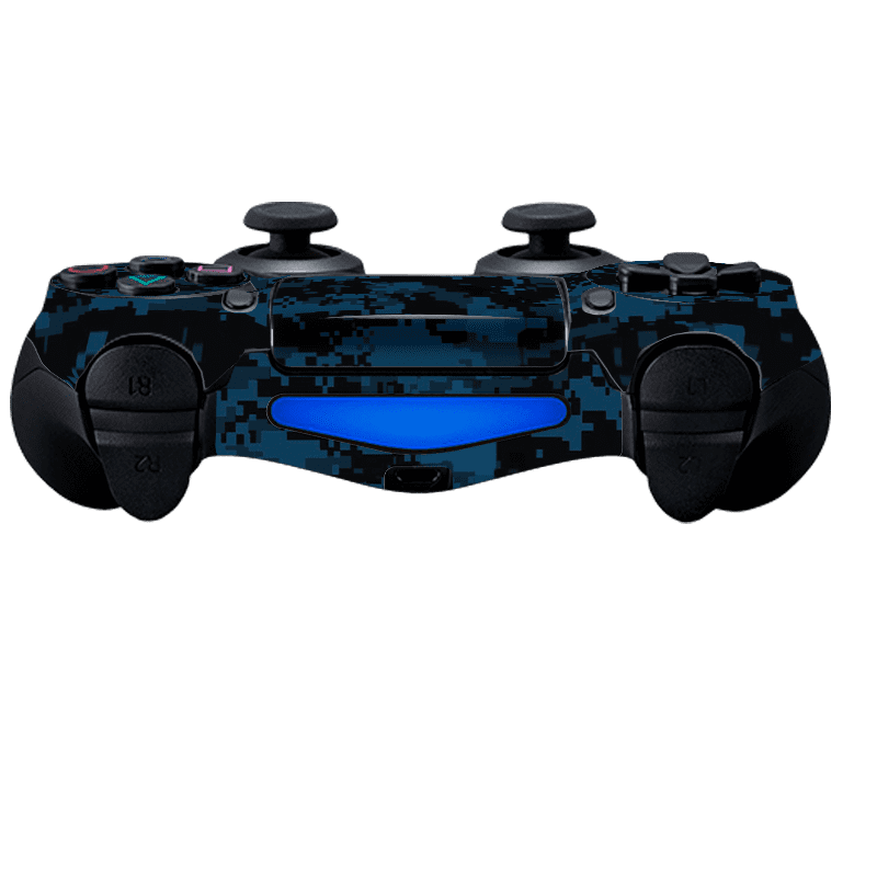 Azul Camuflado PS4 Slim Bundle Skin