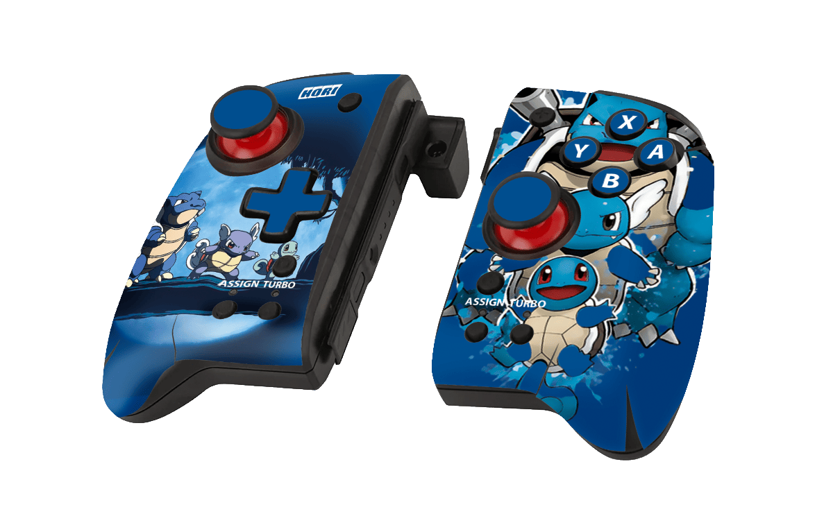 Pokemon Squirtle Nintendo Switch Hori Split Pad Pro Skin Xonebrand