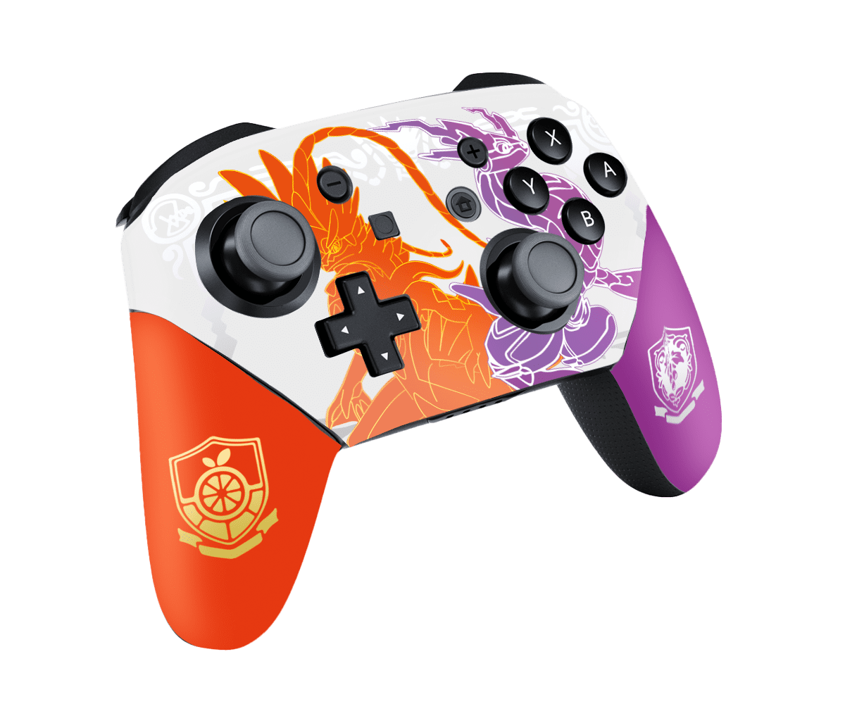 Pokemon Scarlet &amp; Violet Skin Nintendo Switch Pro Controller