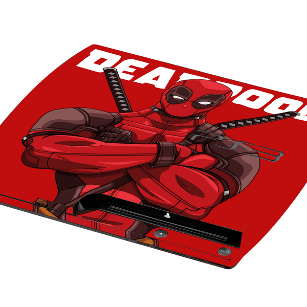 Deadpool Skin Playstation 3 Slim