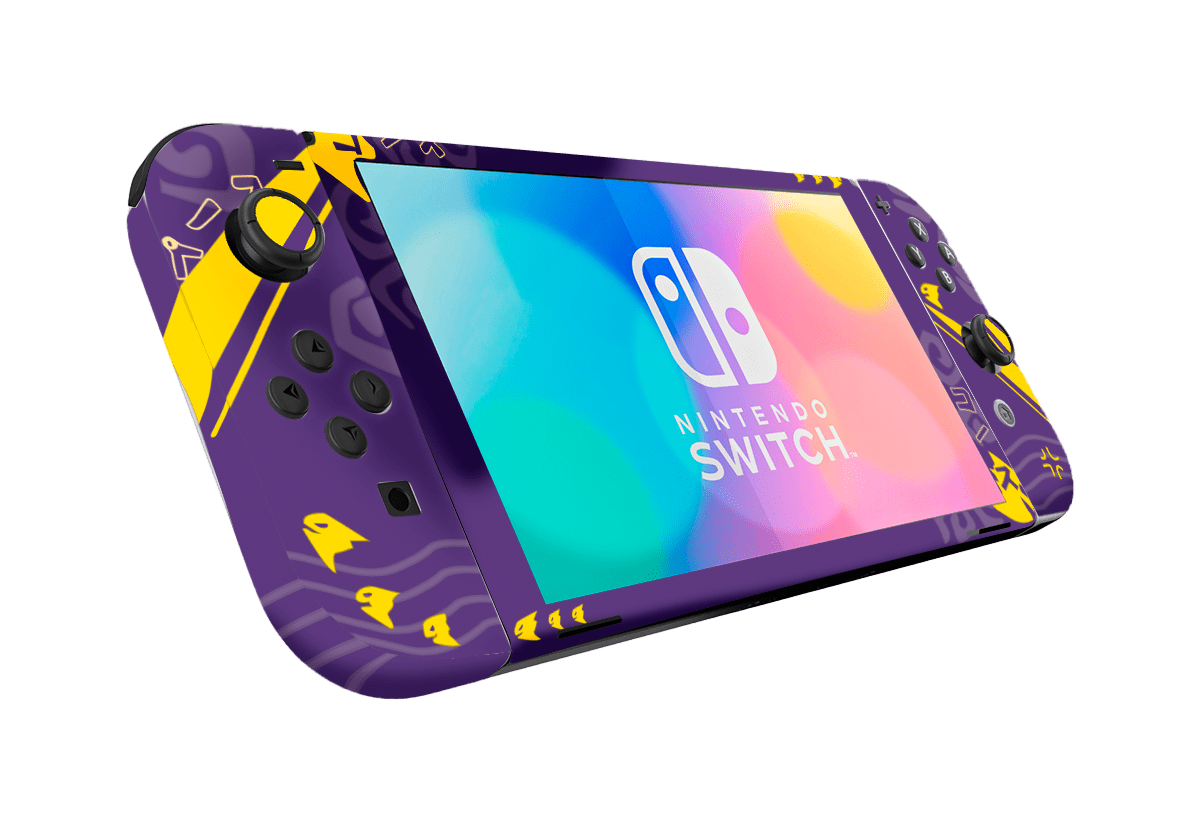 Pokemon Gastly Skin Nintendo Switch OLED (2021) Xonebrand