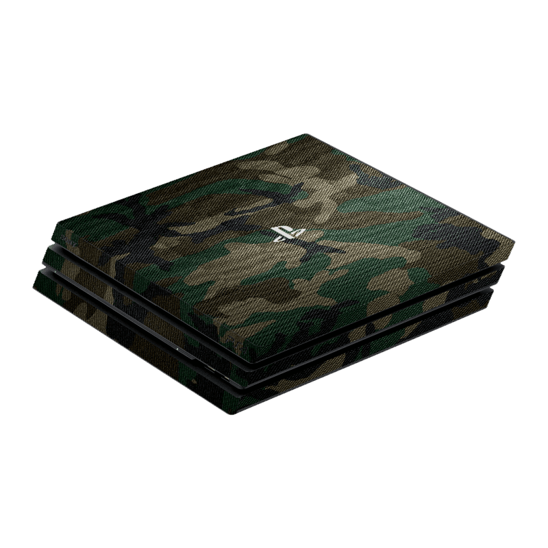 Camuflado Verde Skin Playstation 4 Pro Xonebrand
