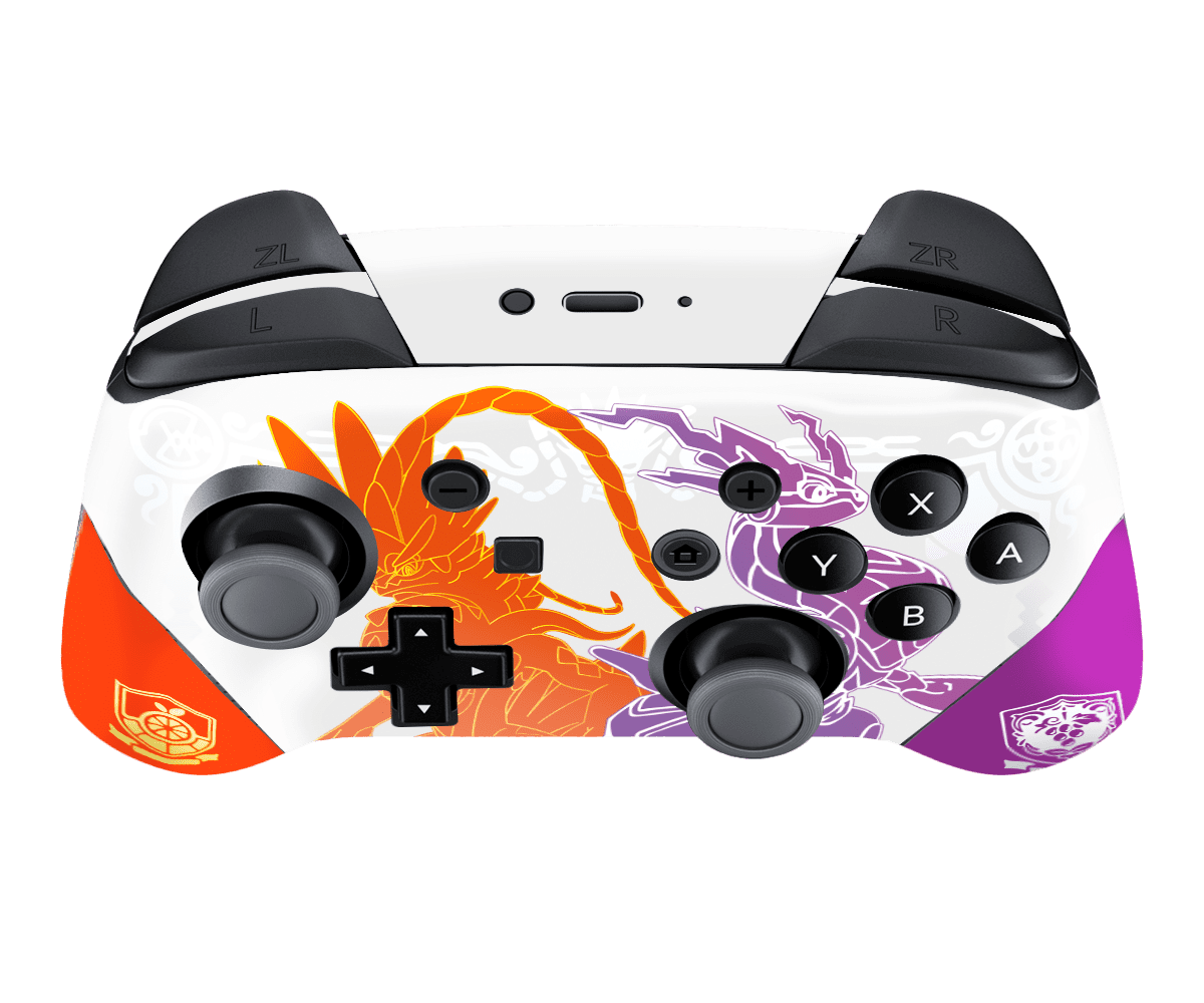 Pokemon Scarlet &amp; Violet Skin Nintendo Switch Pro Controller