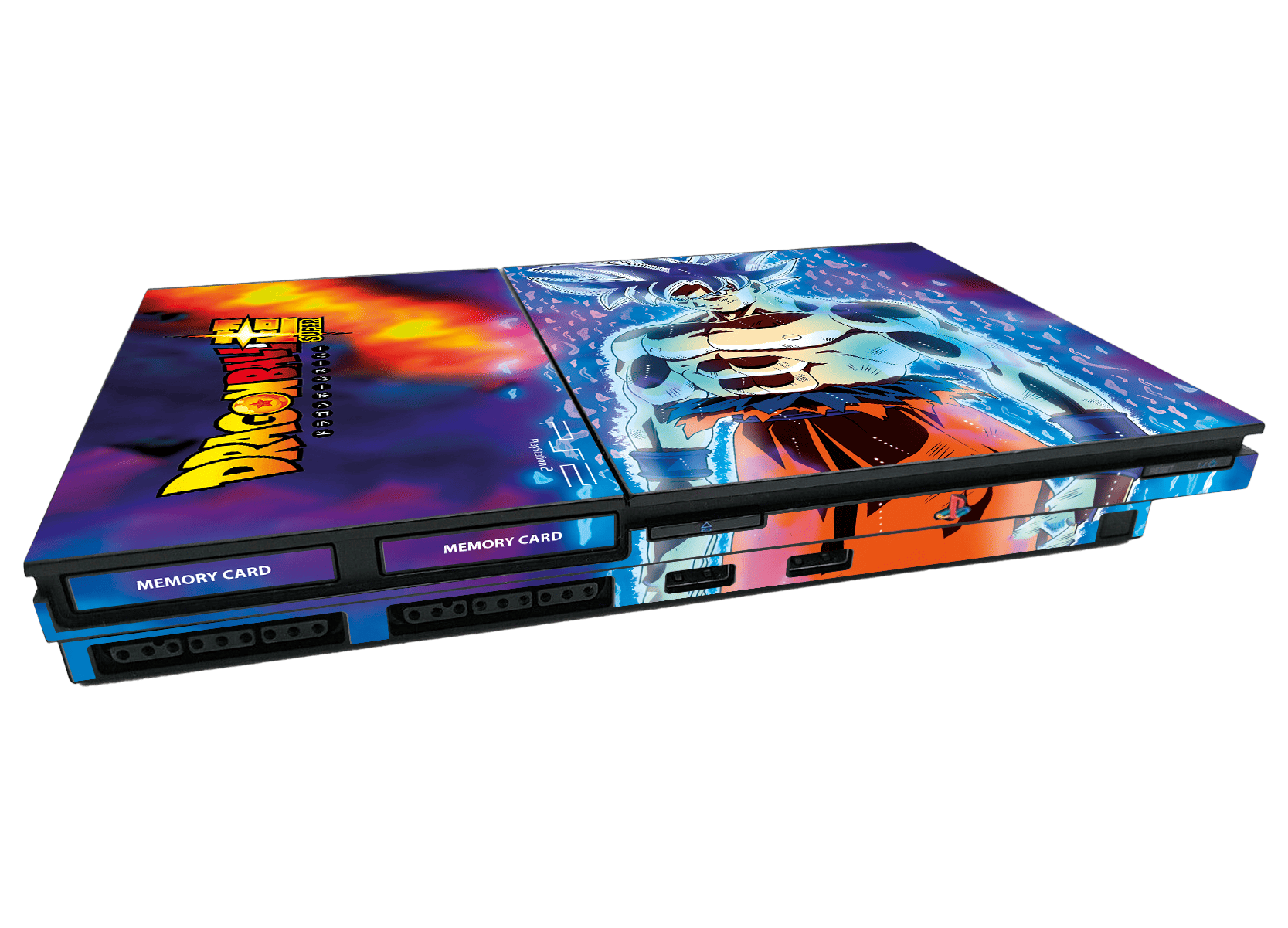 Dragon Ball Goku Super Skin Playstation 2 Slim Xonebrand