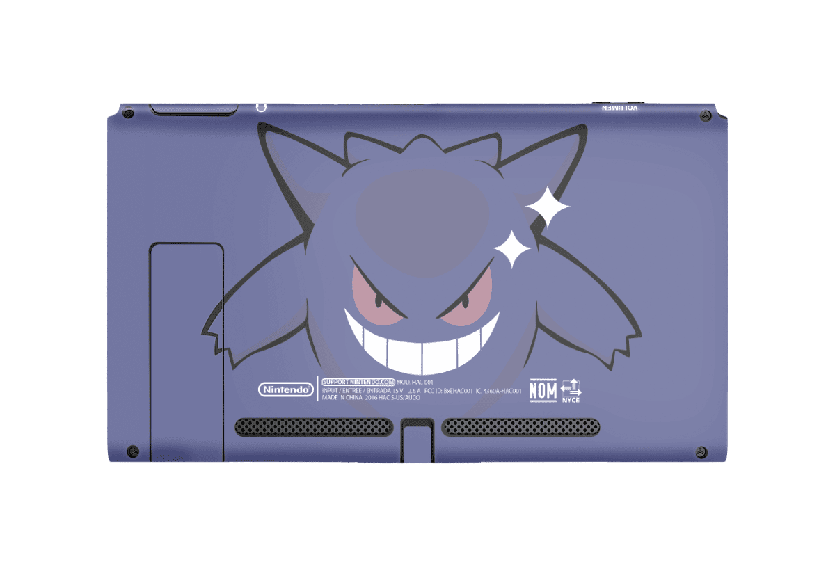 Pokemon Gengar Skin Nintendo Switch (2017) Xonebrand