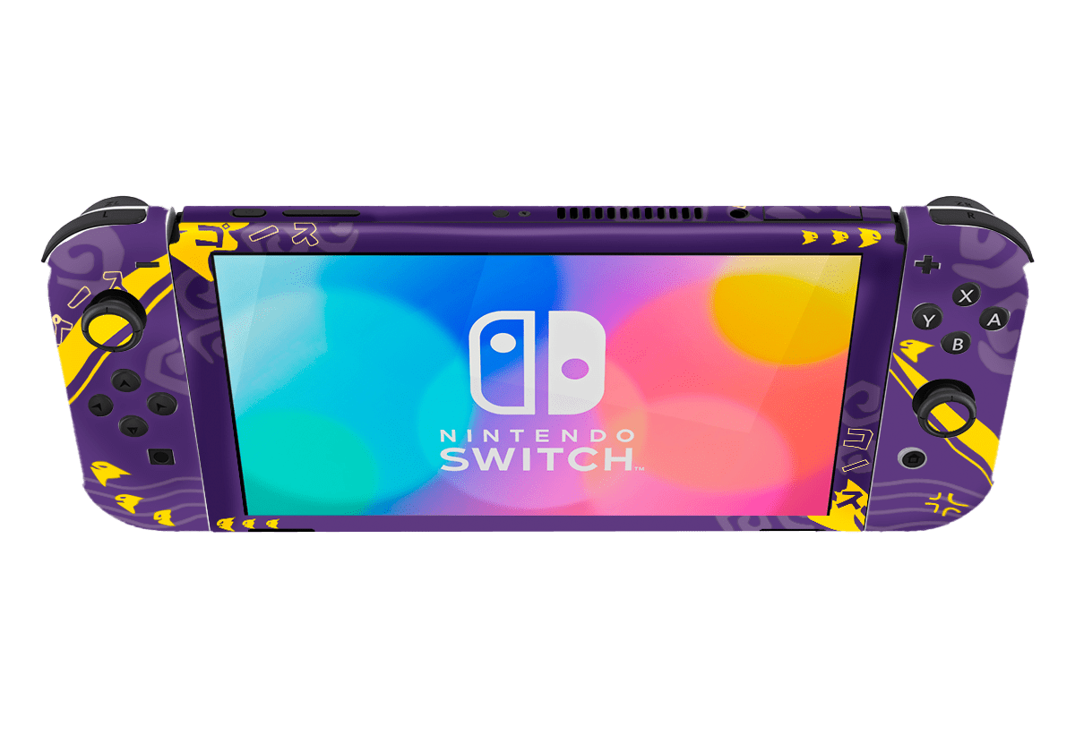Pokemon Gastly Skin Nintendo Switch OLED (2021) Xonebrand