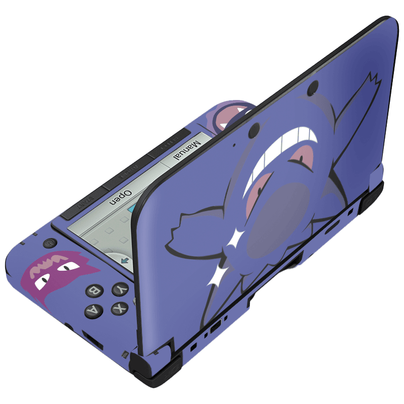 Pokemon Gengar Nintendo 3DS XL 2015 Skin