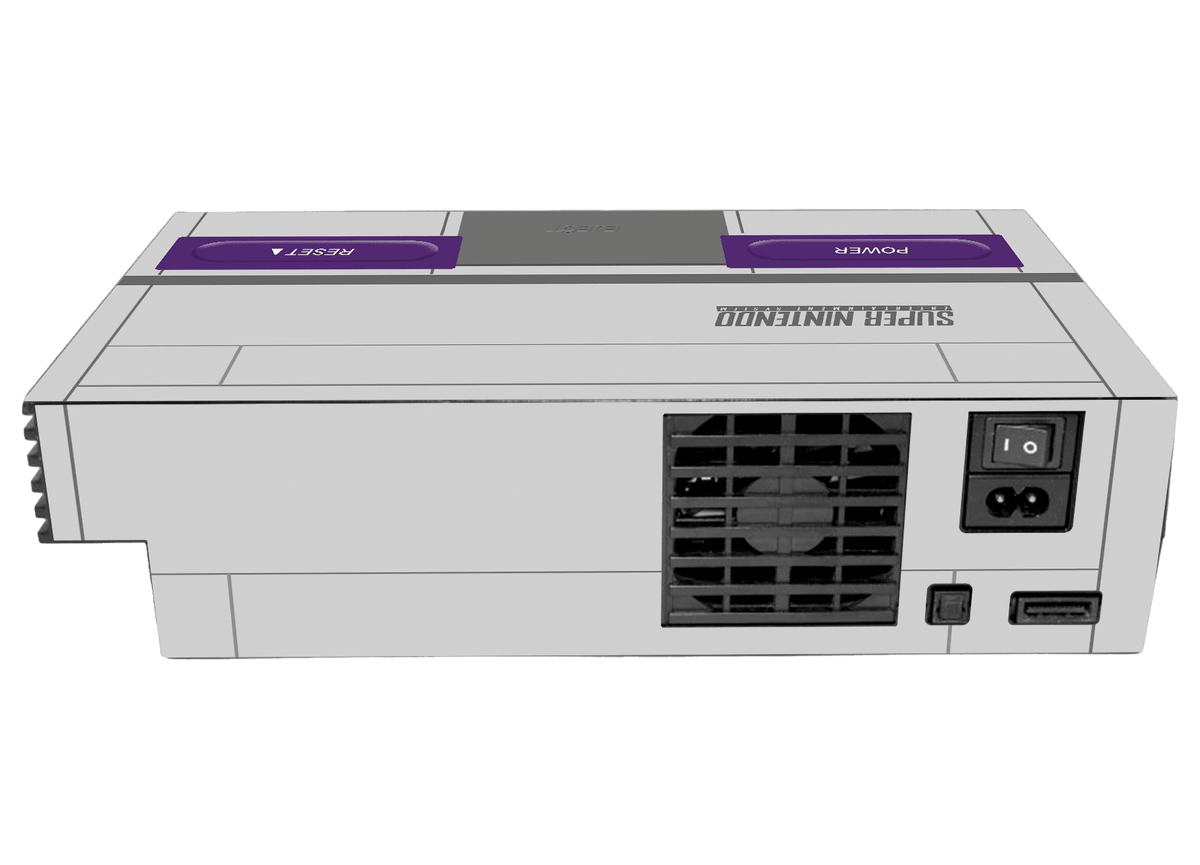 SNES Skin Playstation 2 Fat Xonebrand