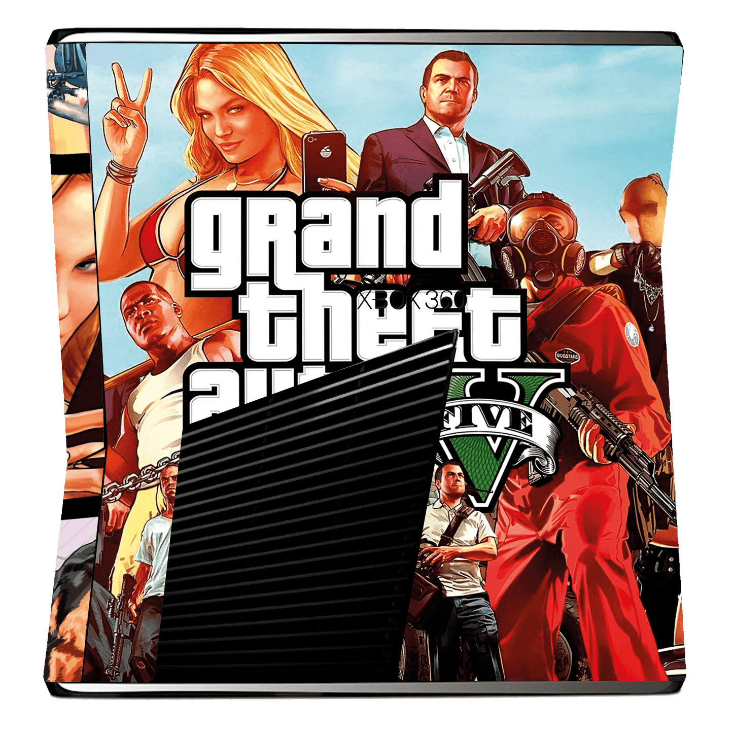 GTA V Xbox 360 Slim Bundle Skin