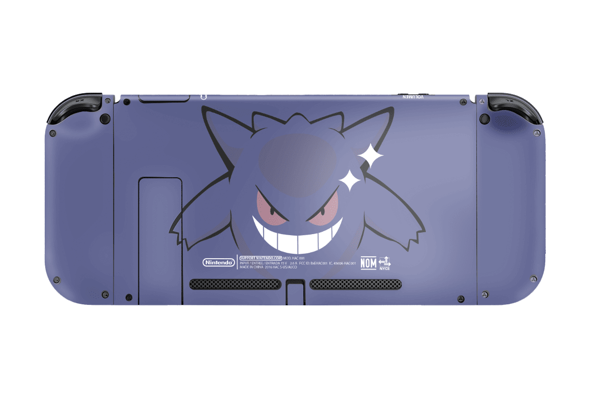 Pokemon Gengar Skin Nintendo Switch (2017) Xonebrand
