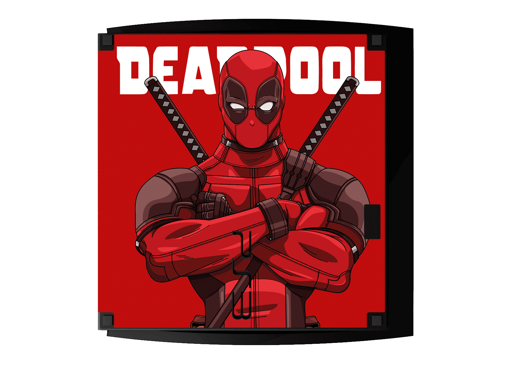 Deadpool Skin Playstation 3 Slim