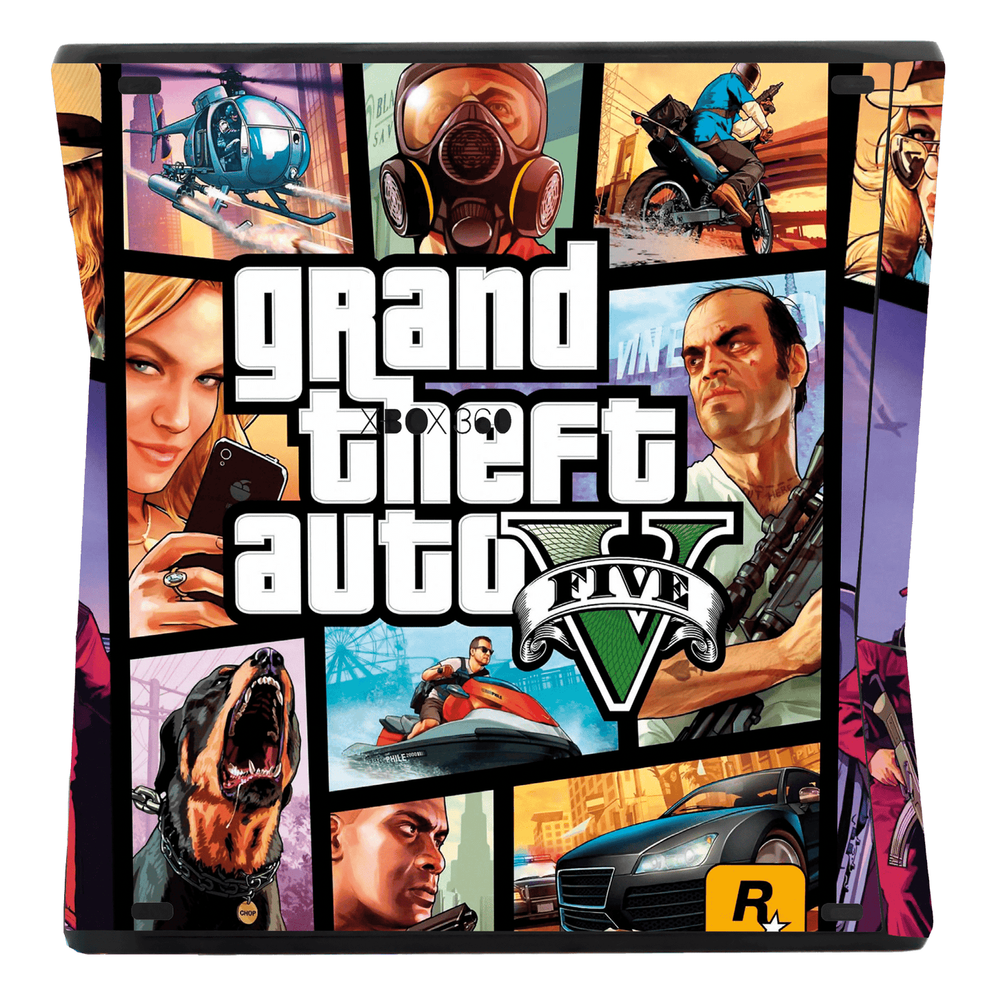 GTA V Xbox 360 Slim Bundle Skin