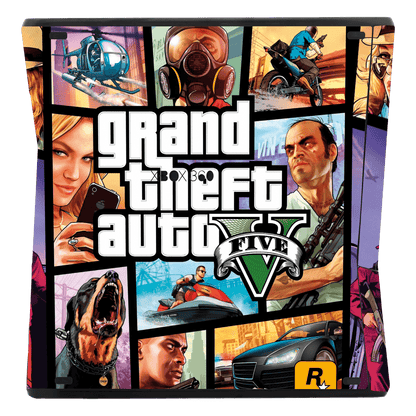 GTA V Xbox 360 Slim Bundle Skin