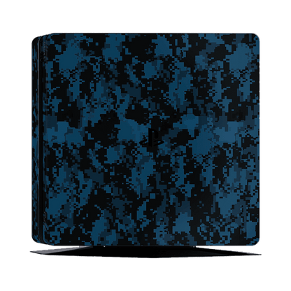 Azul Camuflado PS4 Slim Bundle Skin