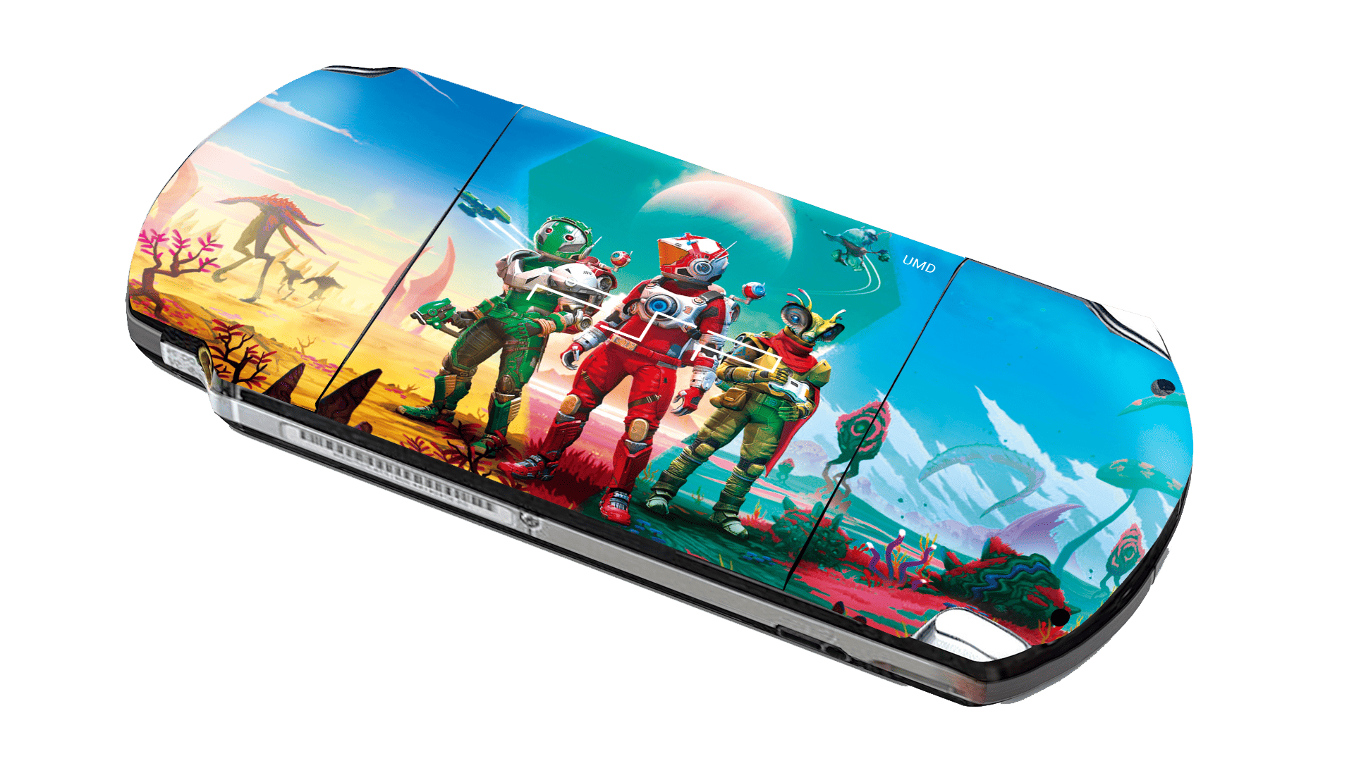 No Man's Sky Skin Playstation Portable (PSP) Xonebrand
