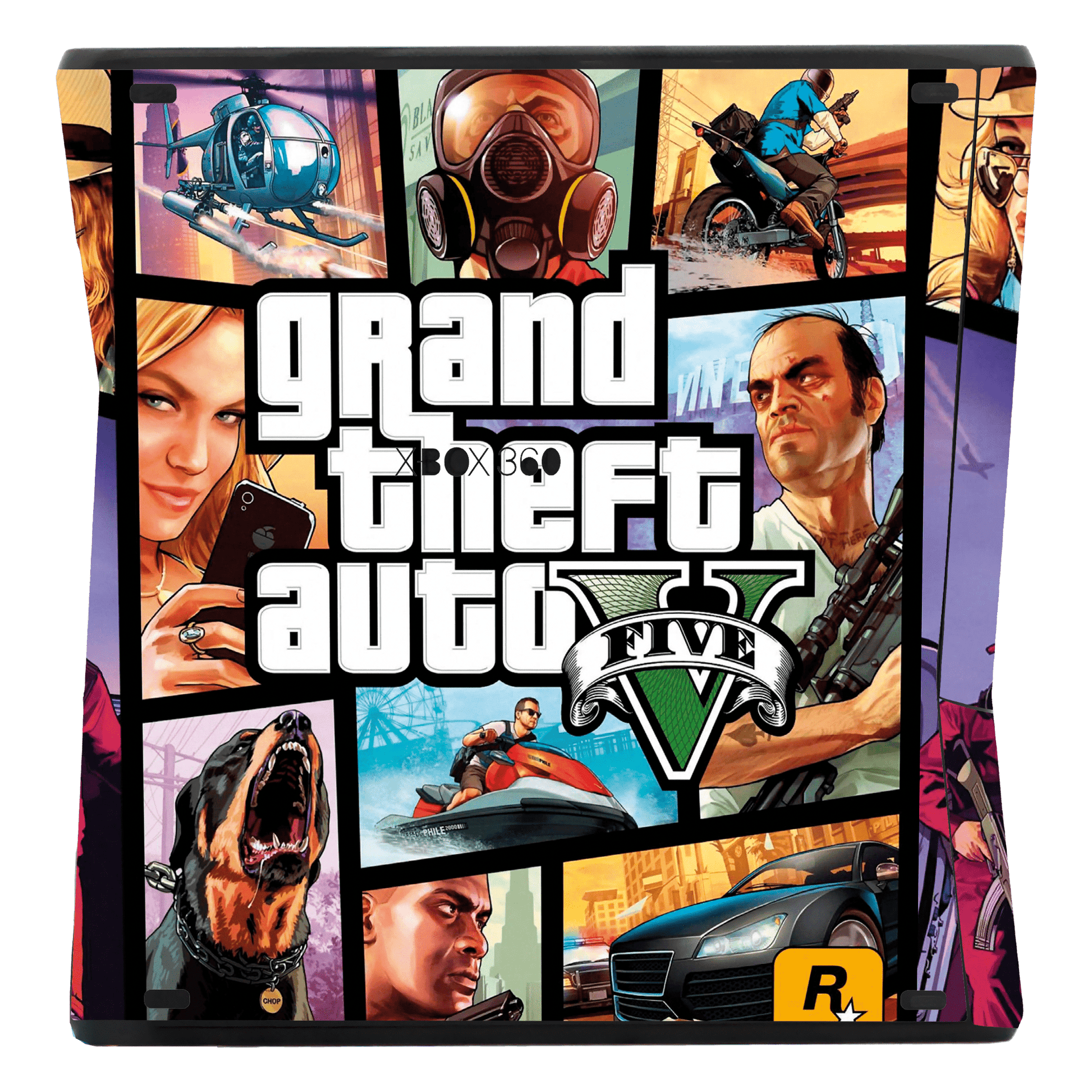 GTA V Skin Xbox 360 Slim