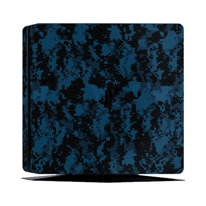 Camuflado Azul Skin Playstation 4 Slim