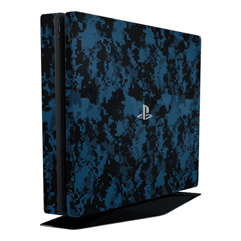 Camuflado Azul Skin Playstation 4 Slim