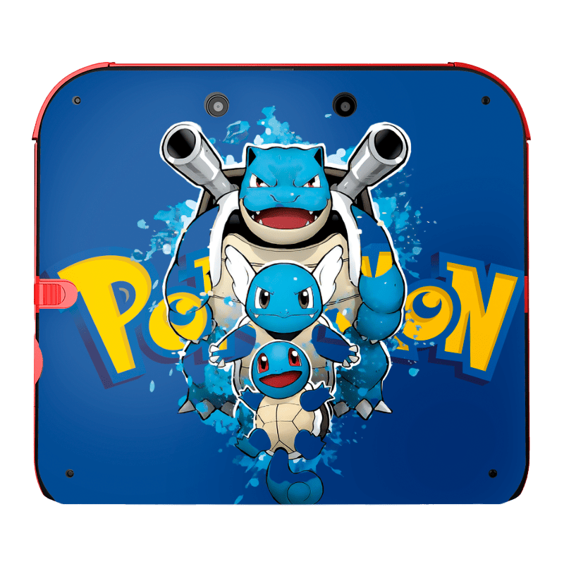 Pokemon Squirtle Nintendo 2DS Skin